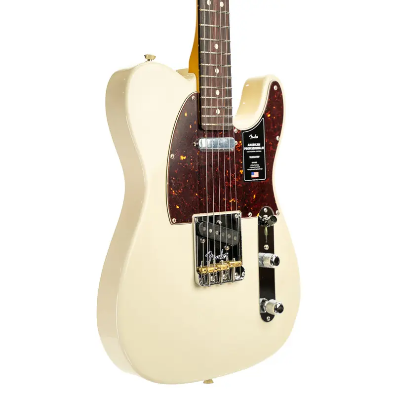 Fender American Professional II Telecaster Electric Guitar - Olympic White