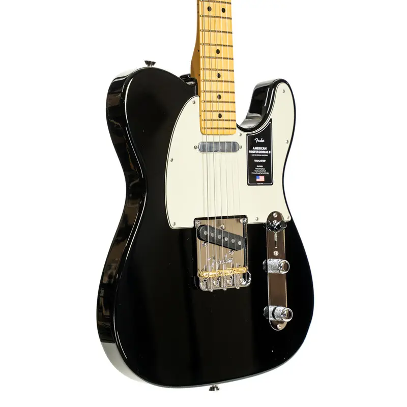Fender American Professional II Telecaster, Maple Fingerboard - Black