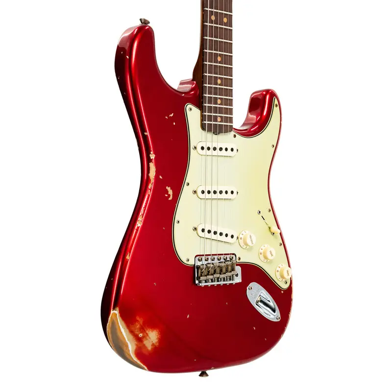 2022 Fender Custom Shop LTD '63 Stratocaster Relic - Aged Candy Apple Red