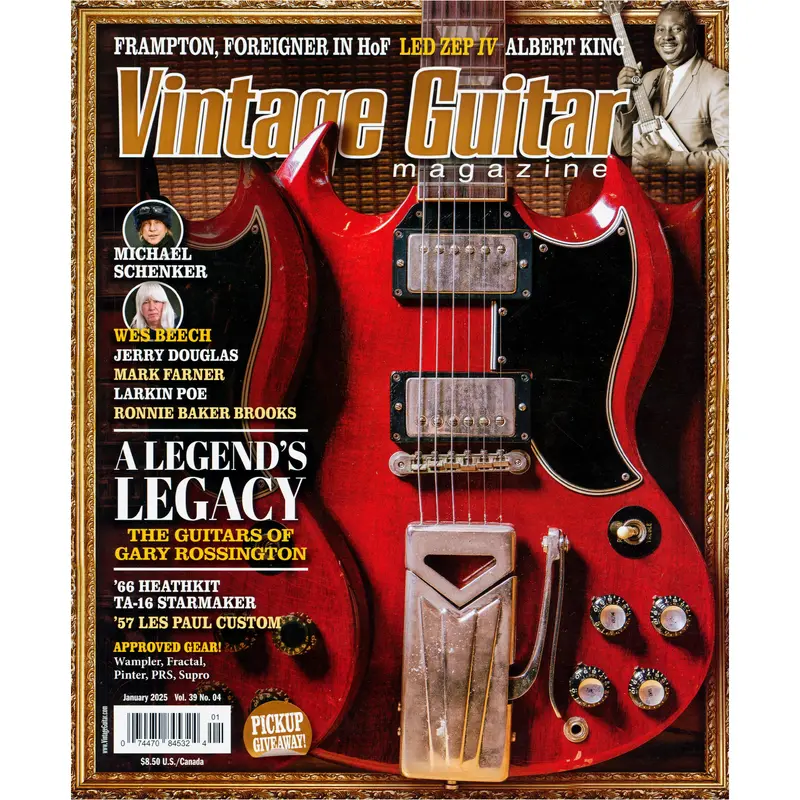 Vintage Guitar Magazine - January 2025