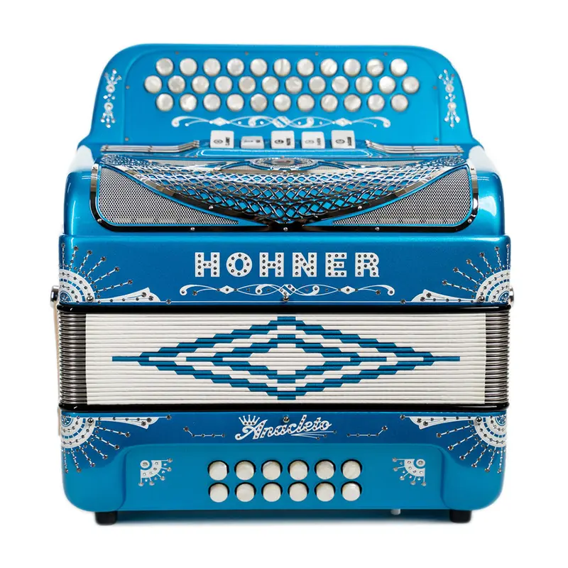 Hohner Anacleto Rey Del Norte III 5 Switch FBE Compact - Blue Metalic