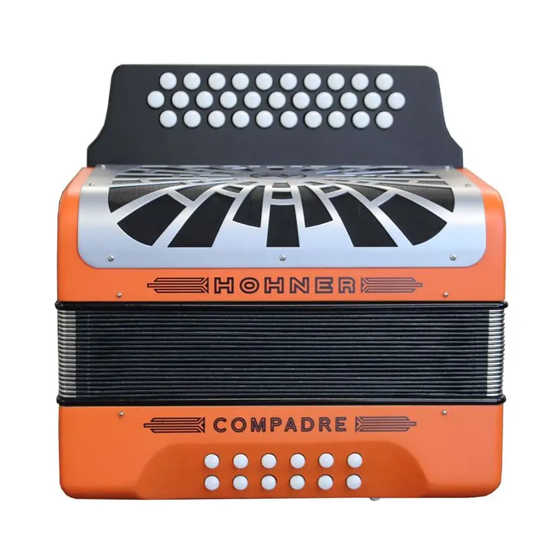 Pre-Owned Hohner Compadre FBbEb, Orange w/ Gig Bag | Used