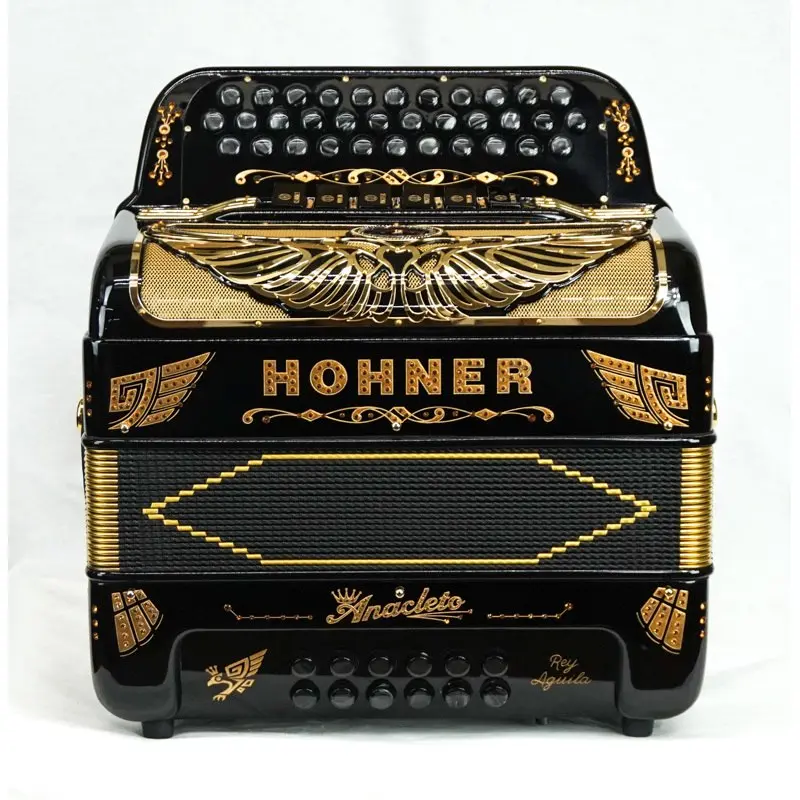 Hohner Anacleto Rey Aguila Two Tone Compact FBE/GCF Black | New