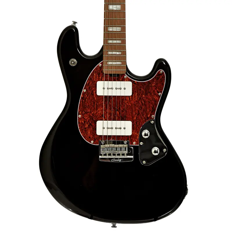 Sterling by Music Man StingRay Plus Electric Guitar, Black