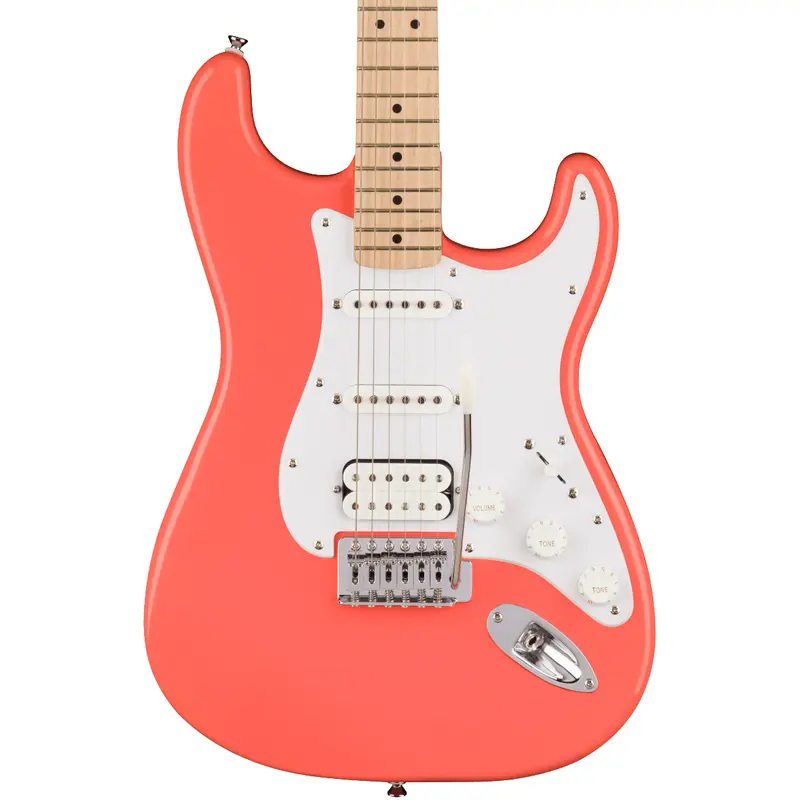 Squier Sonic Stratocaster HSS, Tahitian Coral