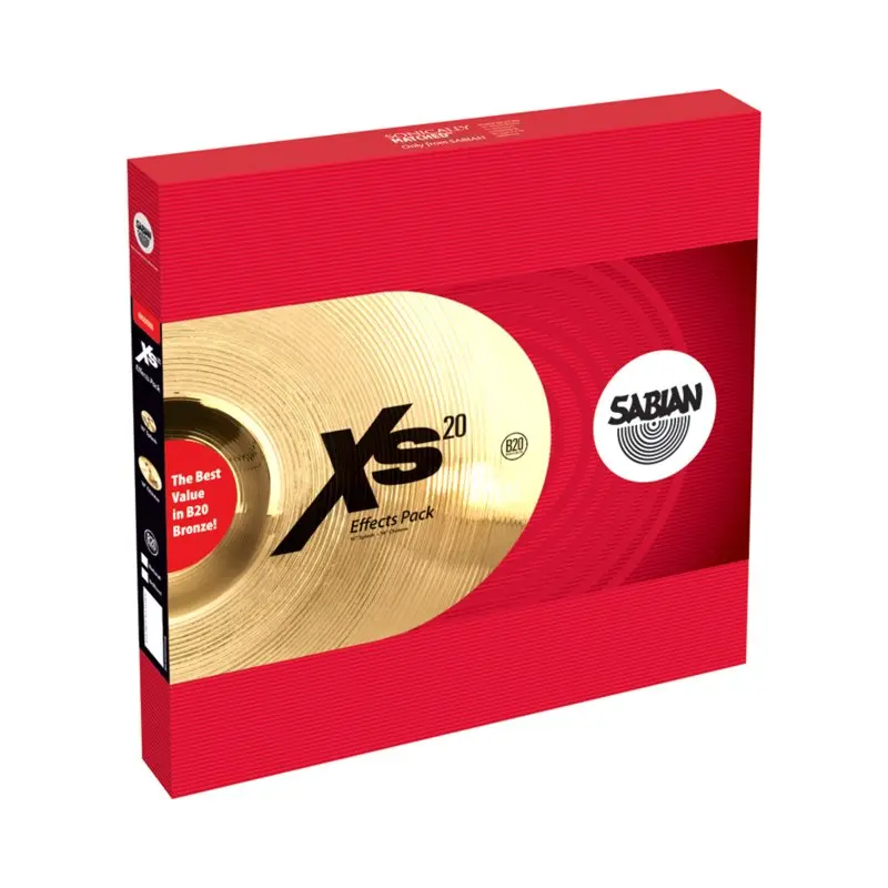 Sabian XS20 Effects Cymbal Pack - Splash, Chinese