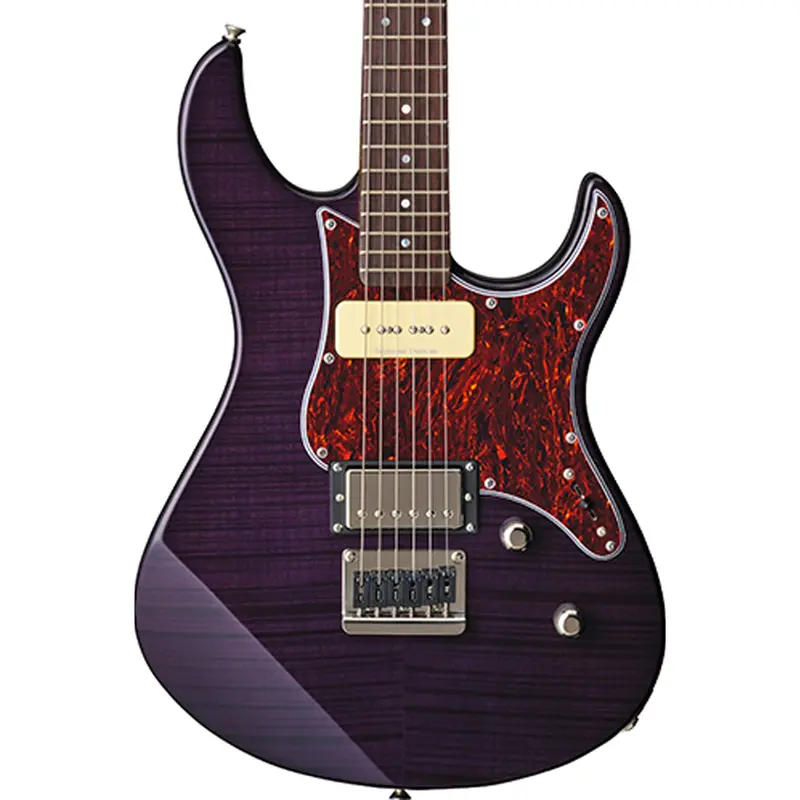 Yamaha PAC611HFM Pacifica Series Electric Guitar - Translucent Purple