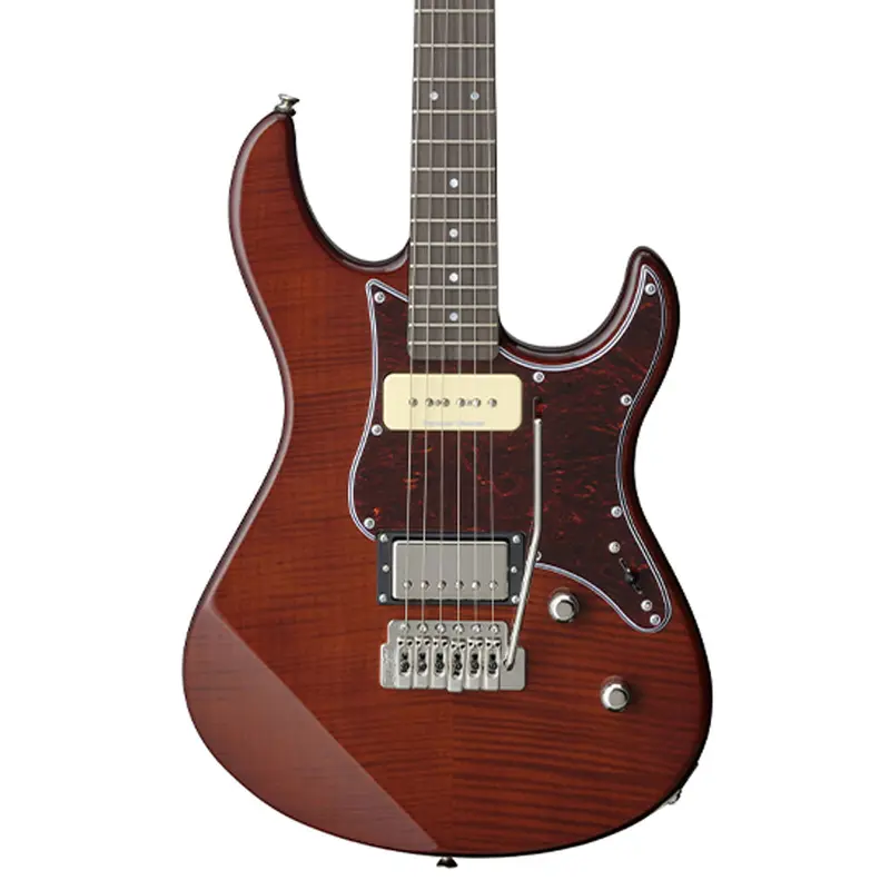 Yamaha PAC611VFM Pacifica Electric Guitar - Rootbeer