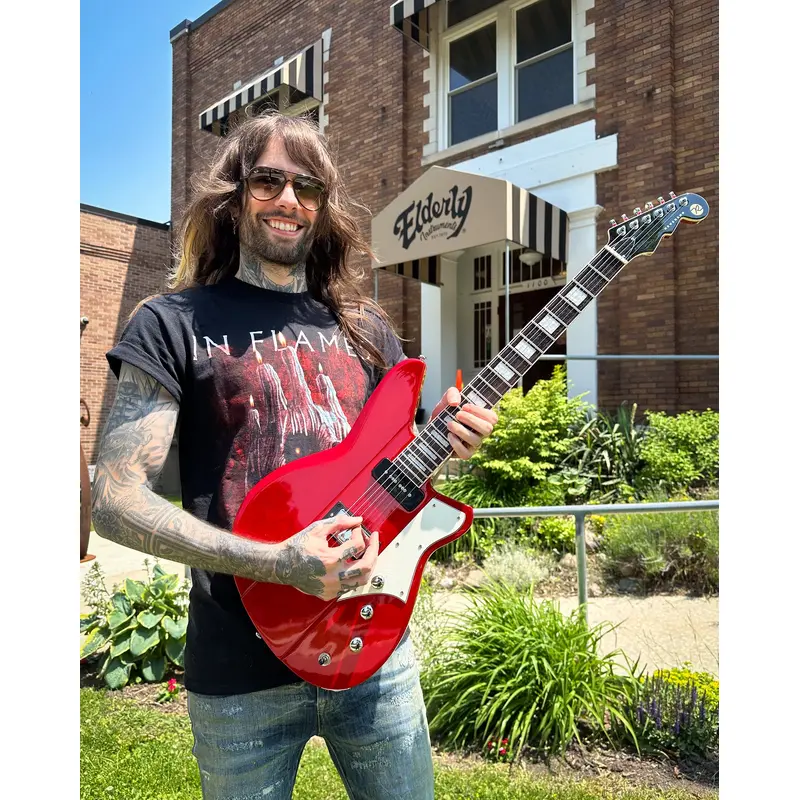 Reverend Warhawk DAW Electric Guitar, Transparent Cherry