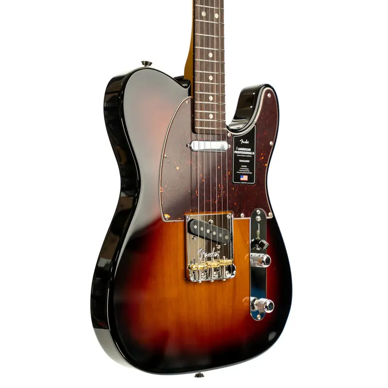 Fender American Professional II Telecaster, Rosewood Fingerboard - 3-Color Sunburst