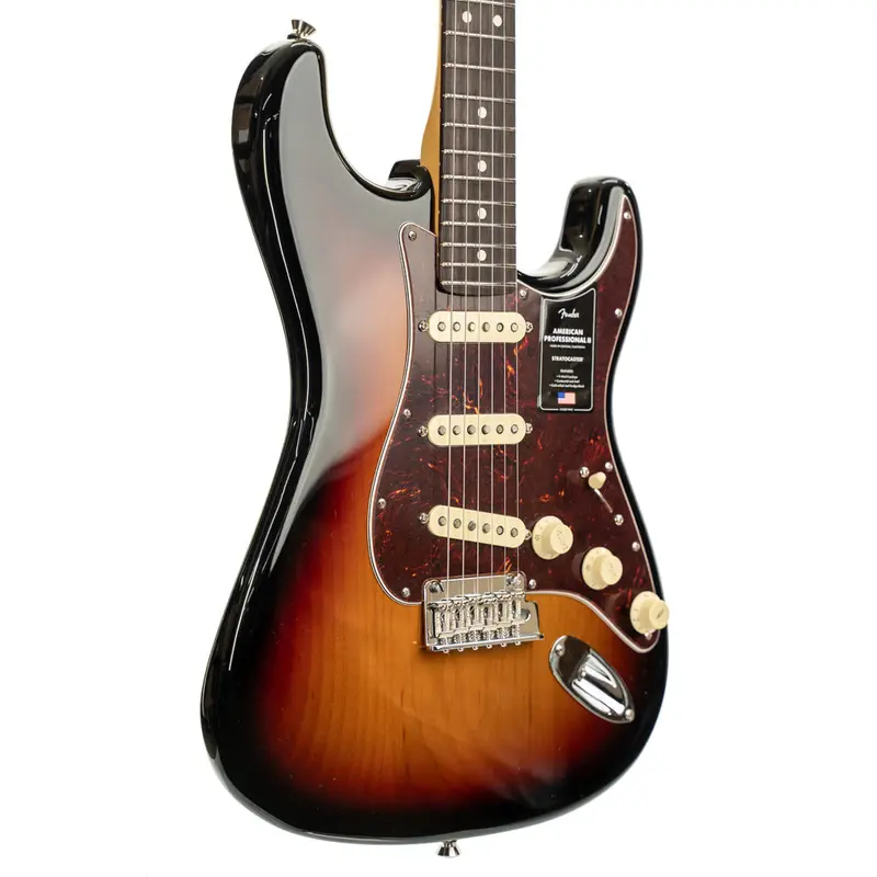 Fender American Professional II Stratocaster, Rosewood Fingerboard - 3-Color Sunburst