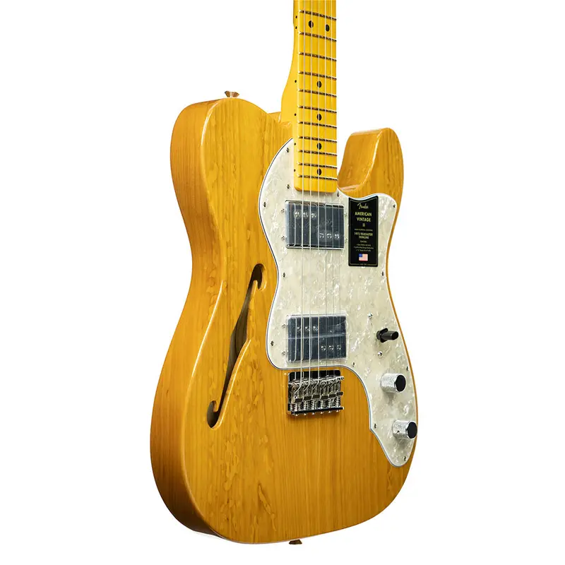 Fender American Vintage II '72 Telecaster Thinline - Aged Natural