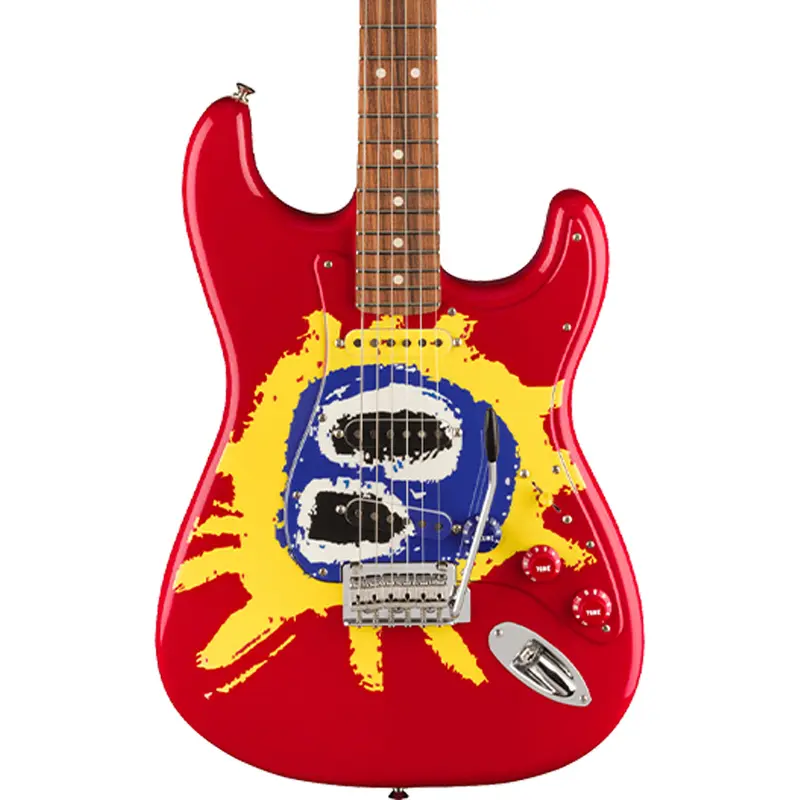 Fender 30th Anniversary Screamadelica Stratocaster Pau Ferro Fingerboard, Custom Graphic