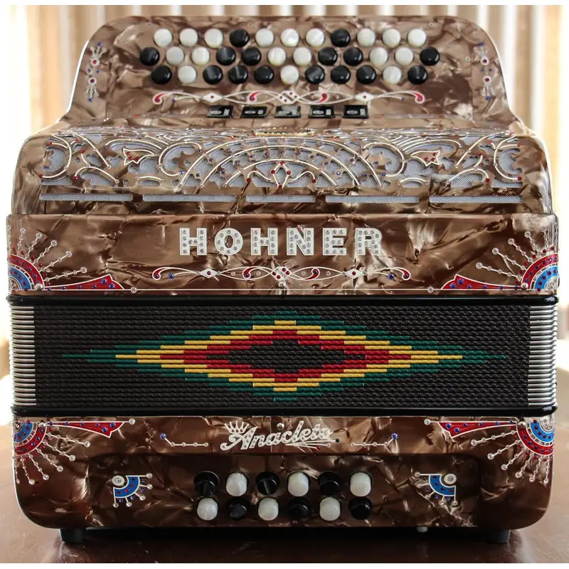 Hohner Anacleto Rey Del Norte GCF Pearl Brown