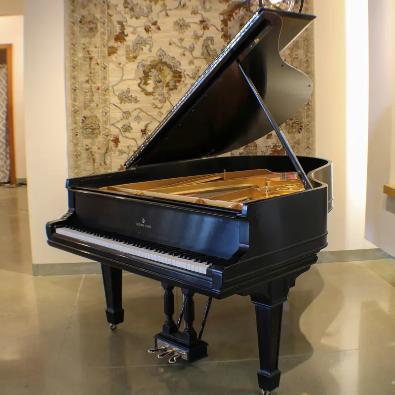 Steinway & Sons Model A Grand Piano | 6'2" Satin Ebony | Made in 1883-1886