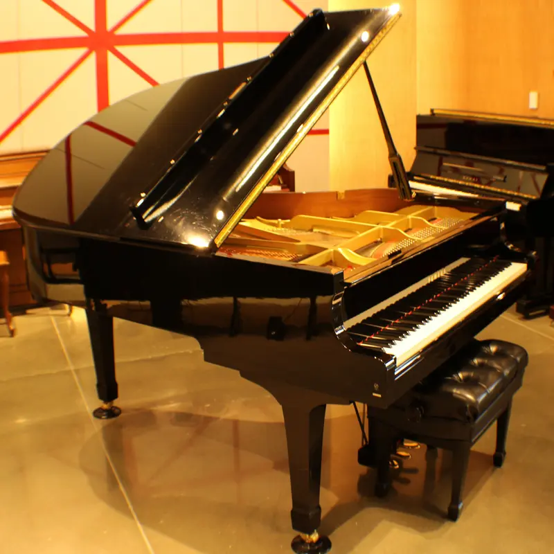 Yamaha C3 Conservatory Grand Piano | 6'1" Polished Ebony