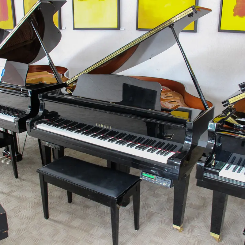 Yamaha GB1 Polished Ebony DISKLAVIER w/ DKC55 Floppy & DCD1 CD Players
