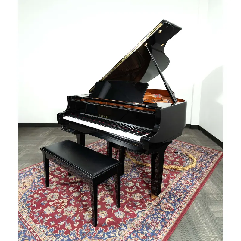 Yamaha C3X Yamaha Conservatory Series Grand Piano | Polished Ebony | SN: 6387823