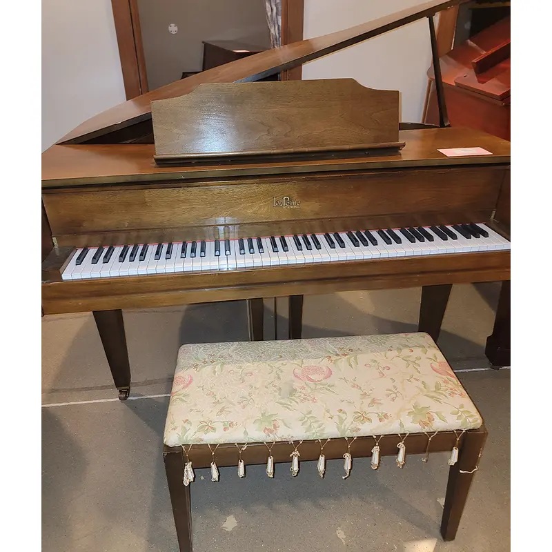 1989 Kimball 4'6" La Petite Grand Piano | Satin Walnut | SN: T86843