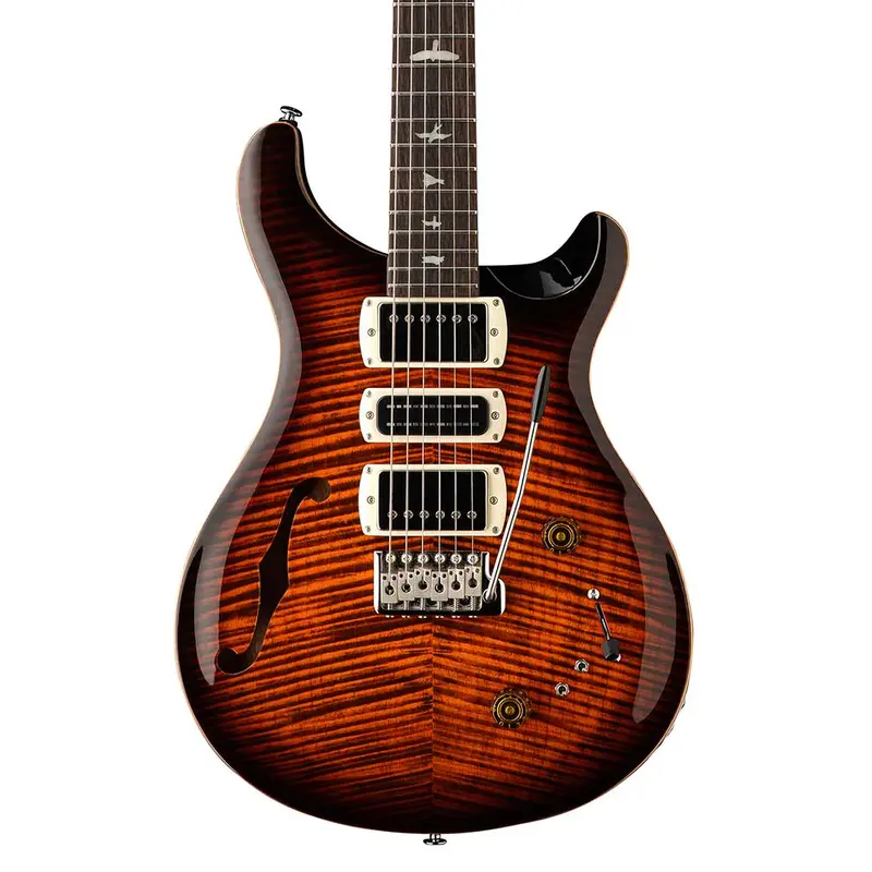 PRS SE Special Semi Hollow Electric Guitar - Orange Tiger Smokeburst | New