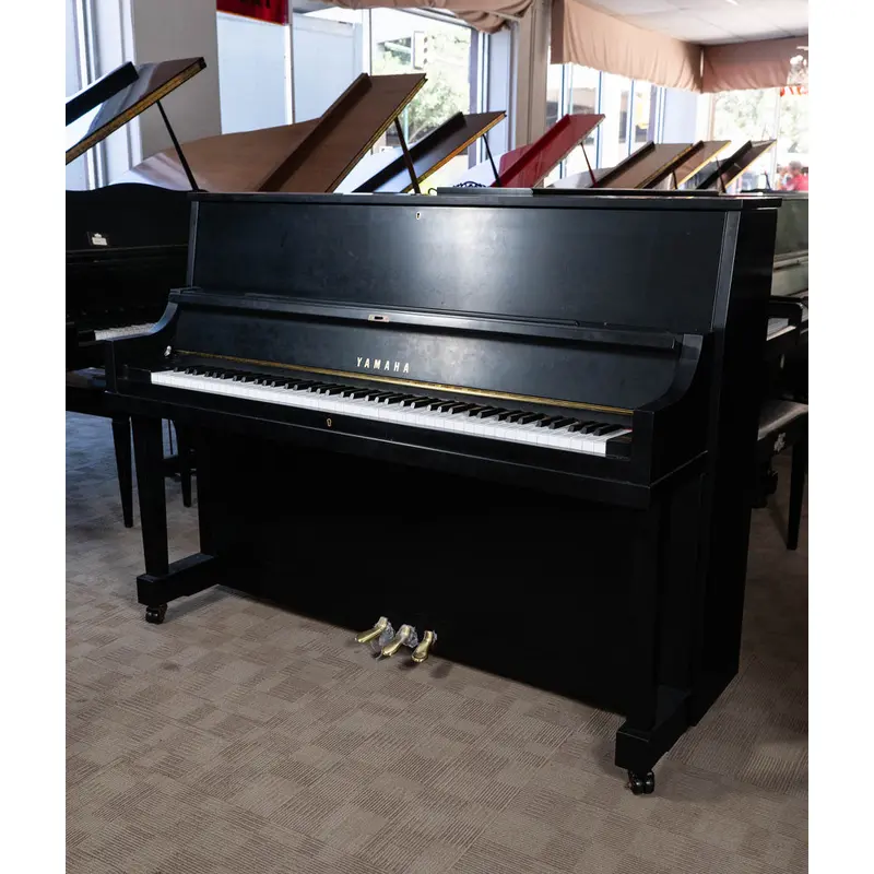 *UIW* 2014 Yamaha P22 Upright Piano in Satin Ebony | Serial No. J31289652 | Used