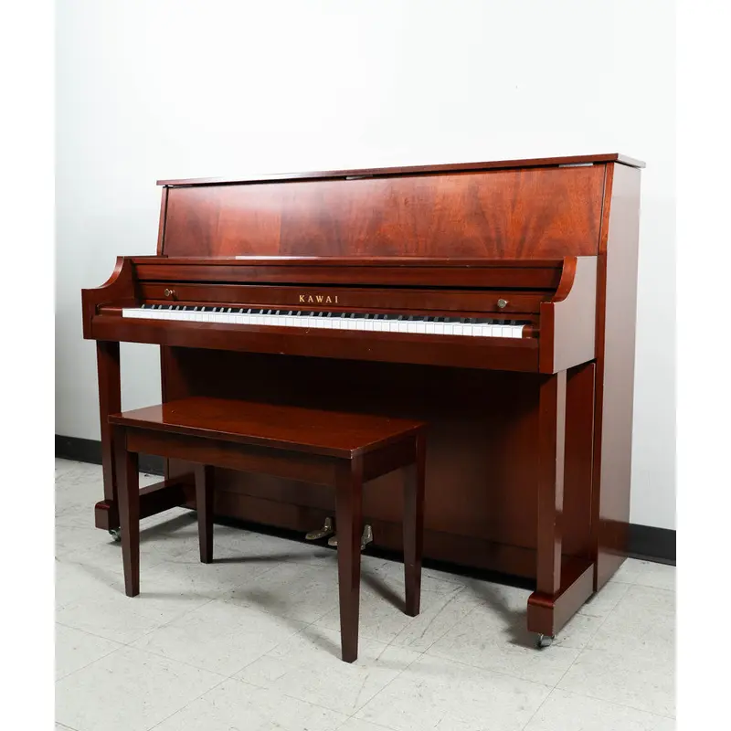 2023 Kawai Institutional Studio Upright Piano in Satin Mahogany | Serial No. F194265 | Used