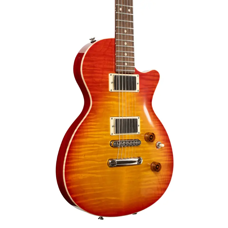 2018 Tom Anderson Bobcat Electric Guitar - Flame Maple Red Burst | Used