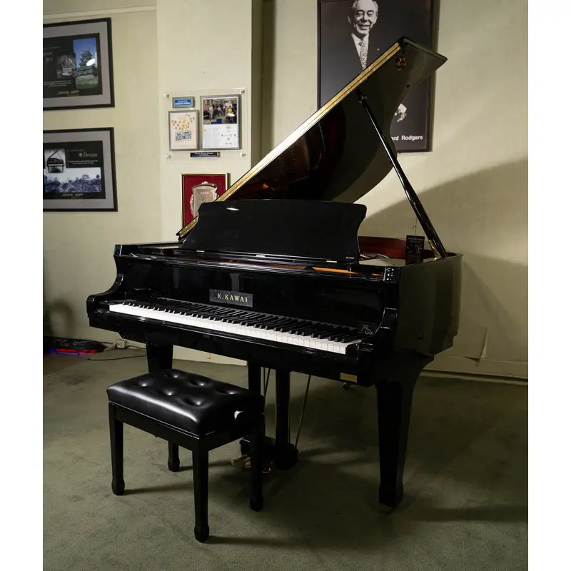 UTSA 2023 Kawai GX-2 BLAK w/ATX4A Polished Ebony Grand Piano | Used
