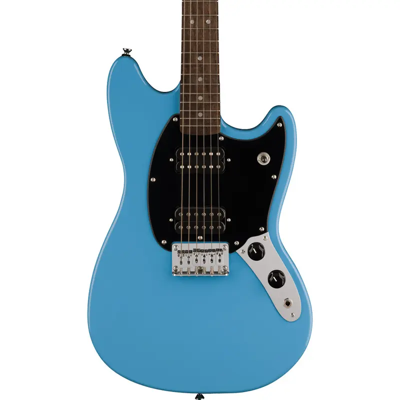Squier Sonic Mustang HH Solidbody Electric Guitar - California Blue