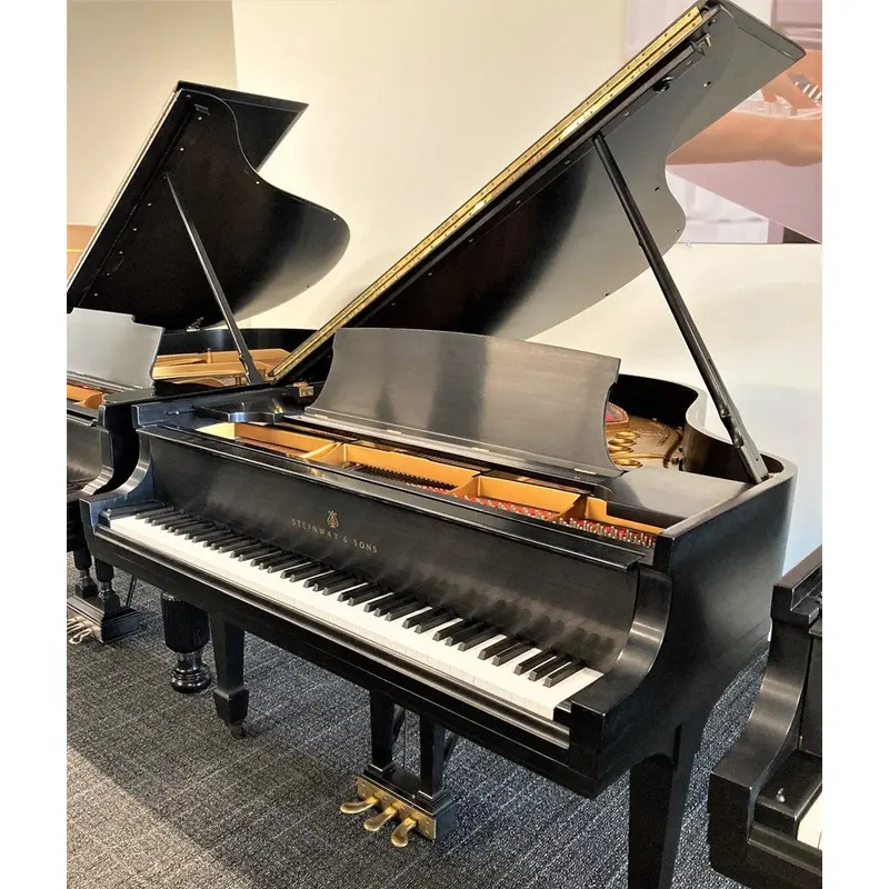 Steinway & Sons 5' 7.5" Grand Model M | Ebony Satin | SN: 288353 | Used