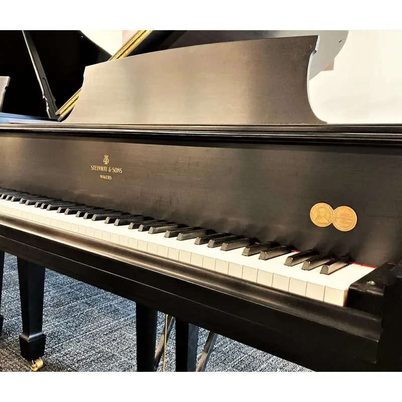 Steinway & Sons 5' 7.5" Grand Model M | Ebony Satin | SN: 341909 | Used