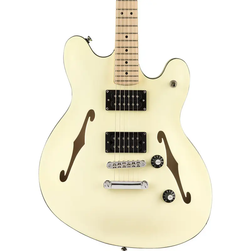 Squier Affinity Series Starcaster, Maple Fingerboard - Olympic White