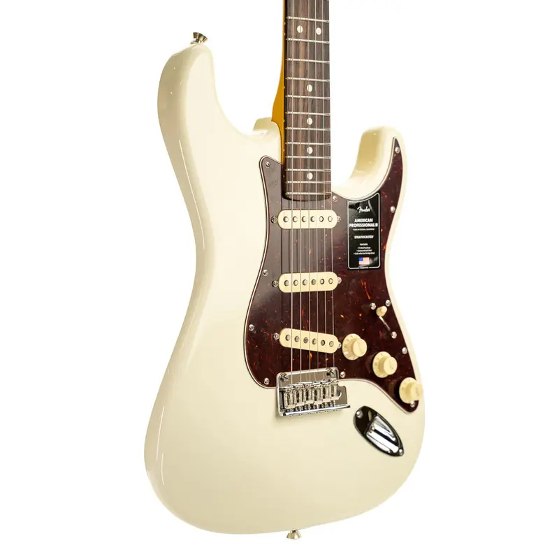 Fender American Professional II Stratocaster, Rosewood Fingerboard - Olympic White
