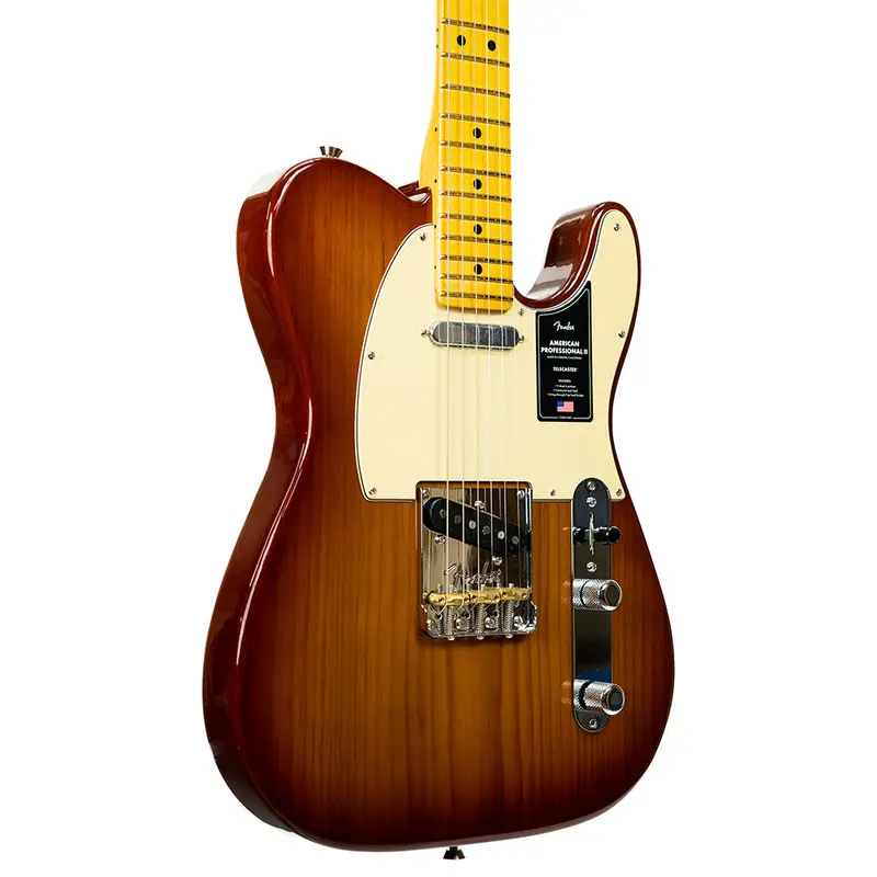 Fender American Professional II Telecaster, Maple Fingerboard - Sienna Sunburst