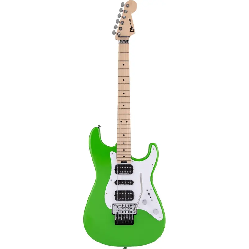 Charvel 2021 Pro-Mod So-Cal Style 1 HSH FR M Electric Guitar - Slime Green